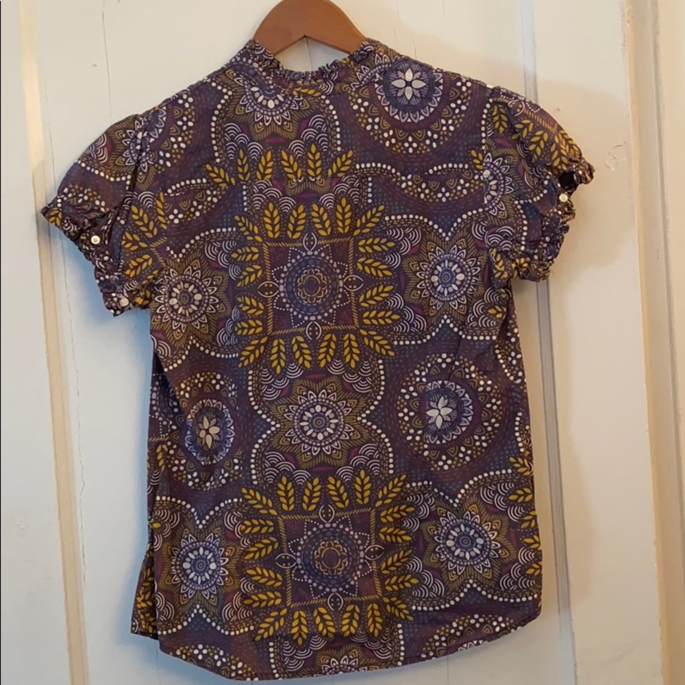 fun button down blouse - Picture 4 of 4
